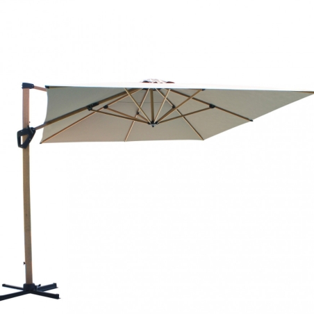 copy of Ombrellone Mercurio 3 X 3 P/C Nero Telo Grigio