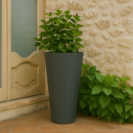 Portavaso in polietilene alto 110 cm - Gotico 110 -3