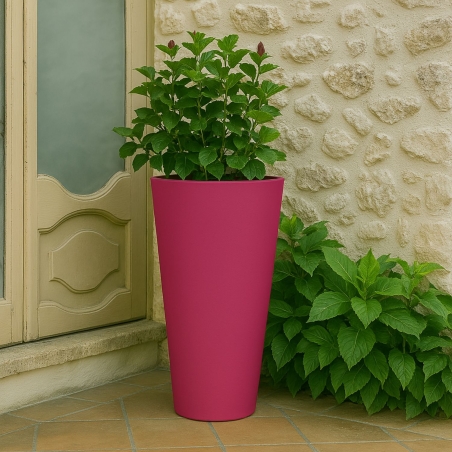 Portavaso in polietilene alto 90 cm - Gotico 90 -11