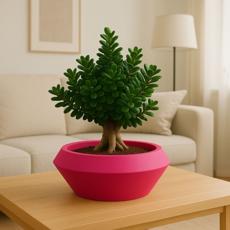 Vaso a ciotola 60x27cm in polietilene Olimpico 60 Kloris -7