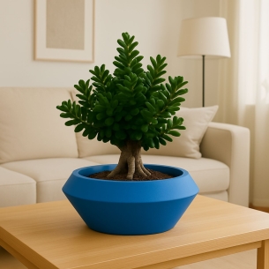 Vaso a ciotola 60x27cm in polietilene Olimpico 60 Kloris