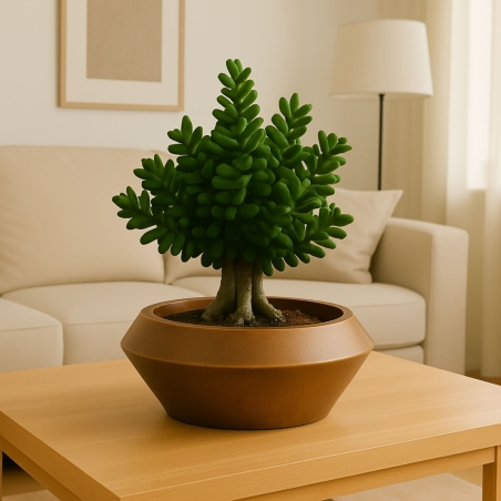 Vaso tondo in polietilene Olimpico 70 Kloris -3