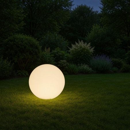 Lampada Sferica luminosa 55 cm Moon Kloris -3