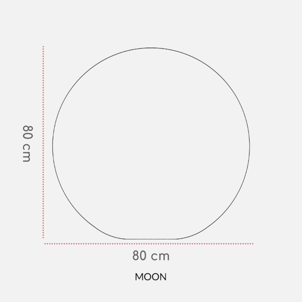 Lampada Sferica luminosa 80 cm Moon Kloris -3