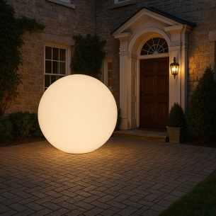 Lampada Sferica luminosa 150 cm Moon Kloris -1