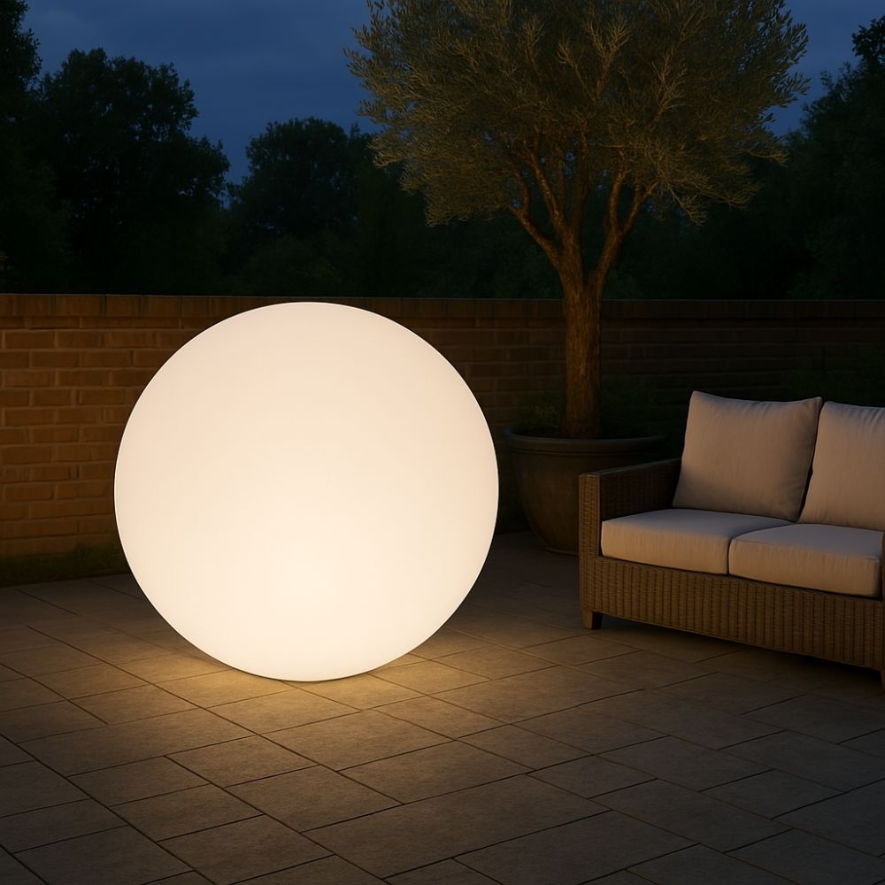 Lampada Sferica luminosa 150 cm Moon Kloris -3