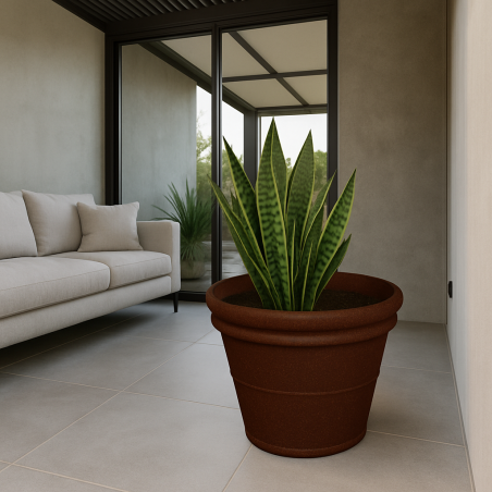 copy of Vaso tondo piante e fiori 40 cm Kloris -9