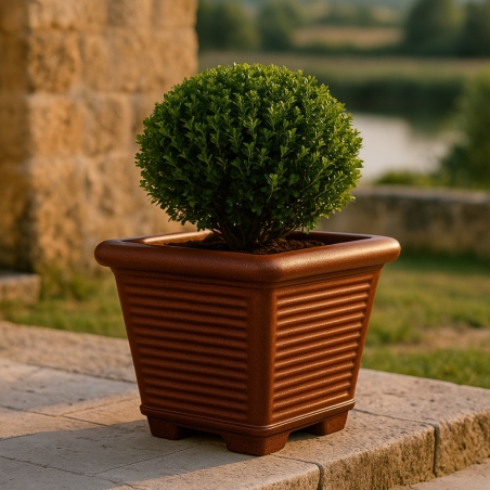 copy of Vaso rettangolare millerighe 80 Kloris -3