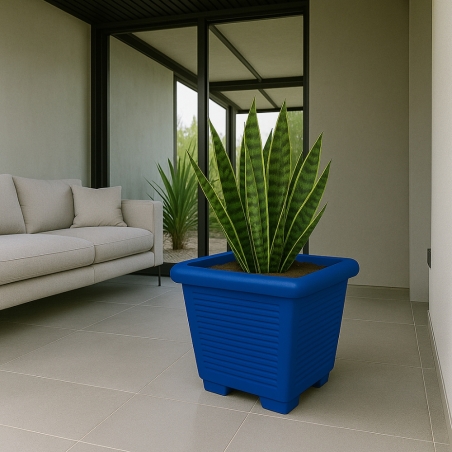 copy of Vaso rettangolare millerighe 80 Kloris -7