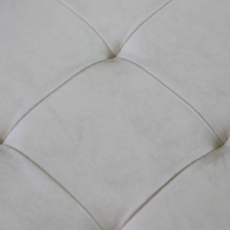 copy of Pouf contenitore in ecopelle naturale - 38x38x38 cm