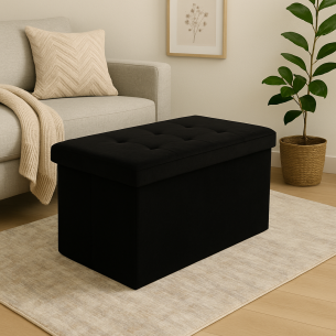 Pouf contenitore in velluto...