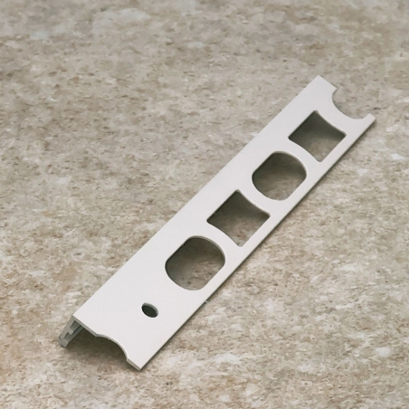 Profilo per angoli bianco antico 123 Proangle Profilpas Mapei 270cm sp 10mm -1