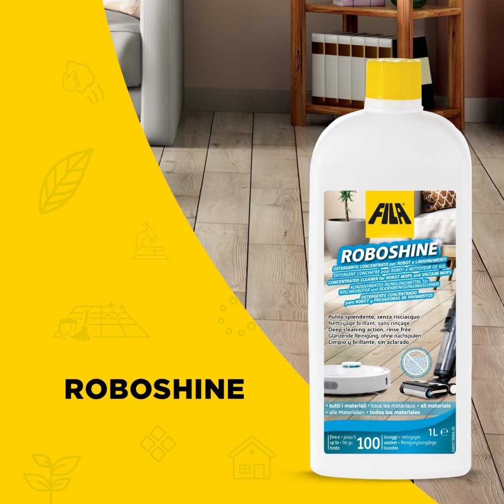 Detergente per robot lavapavimenti ROBOSHINE FILAFILA