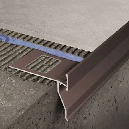 Profilo ad angolo interno balconi 10 mm Proterrace Drain FDP -10