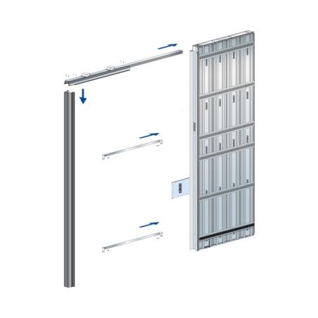 Controtelaio filomuro cartongesso 100 Scrigno Essential Platinum -5