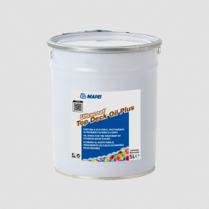 Finitura a olio pavimenti esterni in legno Ultracoat Top Deck Oil Plus Mapei -1