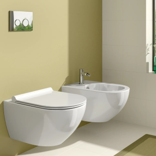 Wc sospeso 55x35 Sfera 55 Catalano bianco -1