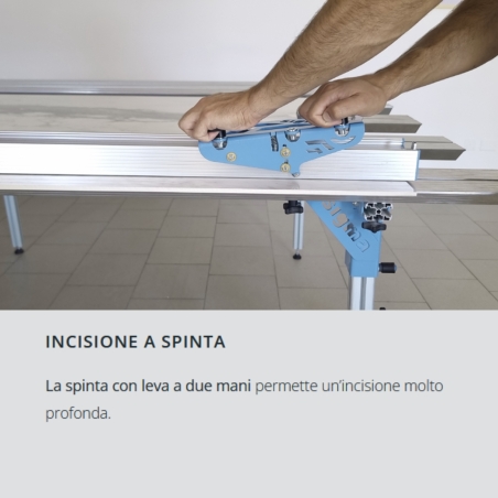 Sistema di taglio estensibile per piastrelle di grande formato KERA-CUT 8AE2 Sigma -6