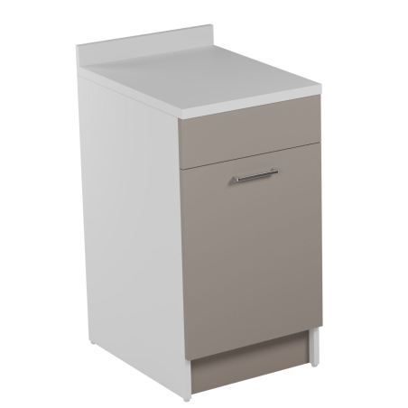 Mobile lavanderia 45x60X86h corda apertura SX e ripiano interno Colavene -1