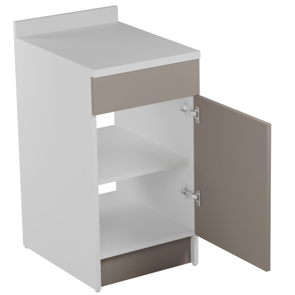 Mobile lavanderia 45x60X86h corda apertura DX e ripiano interno Colavene -2