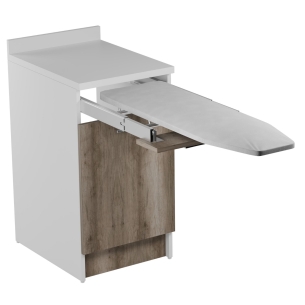 Mobile lavanderia 45x60X86h rovere primitivo con asse da stiro Colavene -1