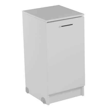 Mobile movibile con asse da stiro estraibile 45x50x90h bianco matt Colavene -2
