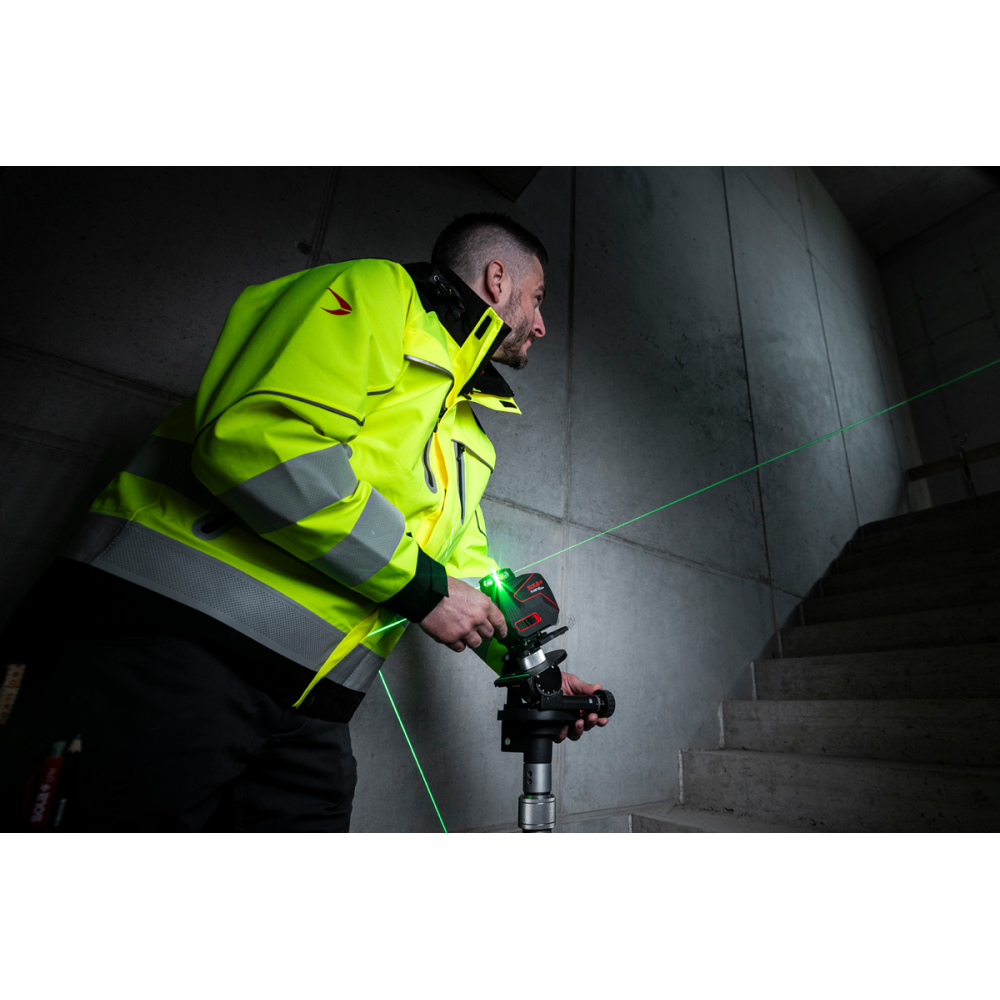 Tracciatore laser 4D 360° - 4 raggi verdi - Plano 4D Sola -16