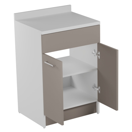 Mobile lavanderia con ripiani 60x60X86h corda Colavene -1