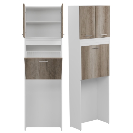Mobile colonna 64x34xh210 vano lavatrice rovere primitivo Brava1 Colavene -3