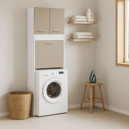 Mobile colonna 64x34xh210 vano lavatrice corda Brava1 Colavene -2