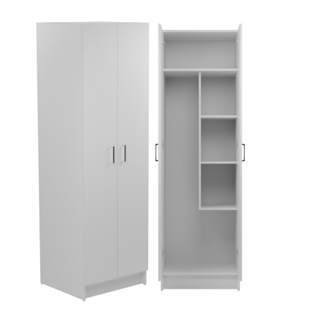 Mobile colonna 64x58xh210 con ripiani Colf1 bianco matt Colavene -3