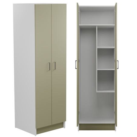 Mobile colonna 64x58xh210 con ripiani Colf1 verde Colavene -2