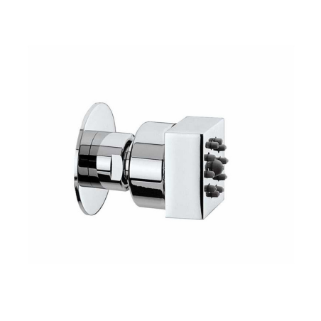 Soffione doccia autopulente 34x34 Bossini Cubic Gom I00135 -3