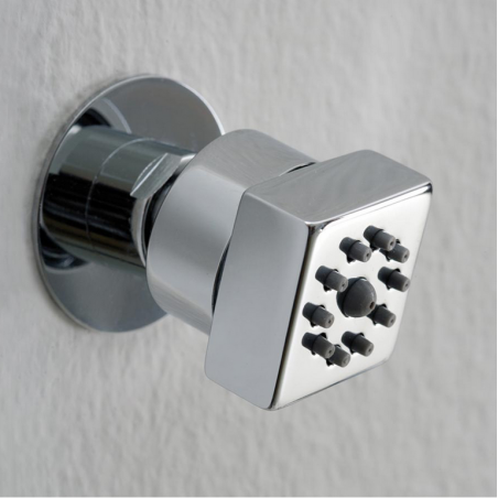 Soffione doccia autopulente 34x34 Bossini Cubic Gom I00135 -1