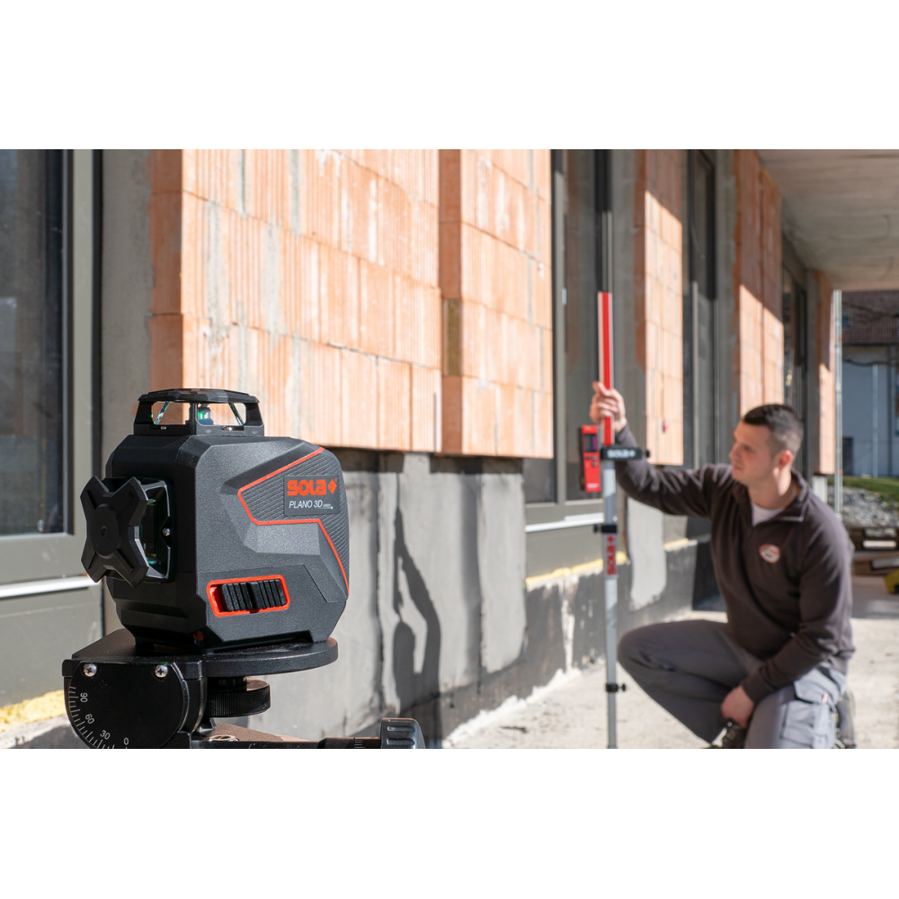 Tracciatore laser 3D 360° - PLANO 3D GREEN PROFESSIONAL - 71017201 SOLA -11