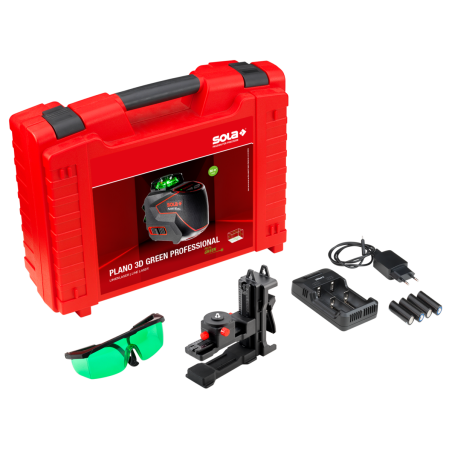 Tracciatore laser 3D 360° - PLANO 3D GREEN PROFESSIONAL - 71017201 SOLA -2