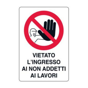 copy of Cartello Pedoni a sinistra 60x40 cm FT 30373 -1