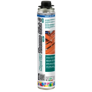 Schiuma poliuretanica autoespandente MapePUR Termo Stick G Mapei 750ml -1