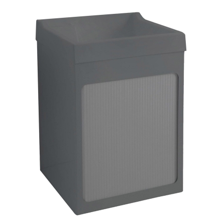 Lavatoio con coprilavatrice 73x67x109h cm con vasca Lavacril ON Colavene grigioCOLAVENE