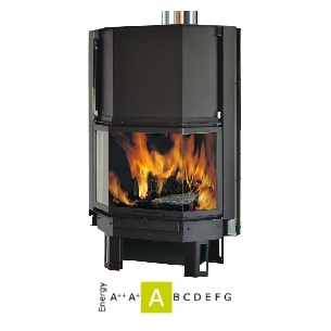 Camino a legna prismatico FIREK 3 EK63 V/N -1