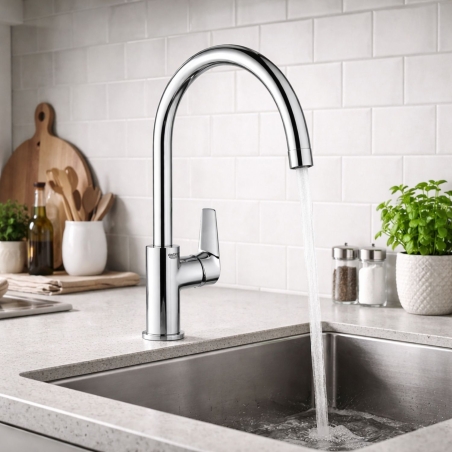 Miscelatore monocomando per lavello BAUEDGE GROHE -1