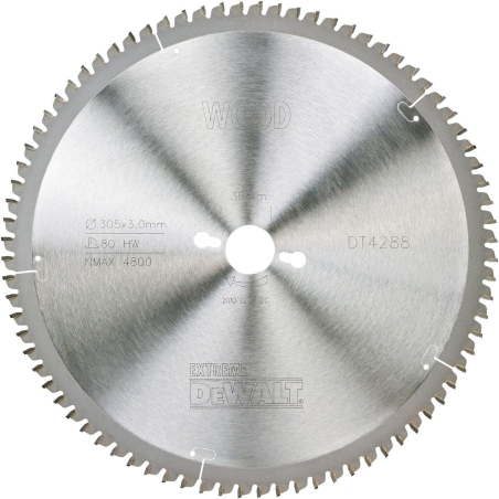 Disco da taglio 305x30 mm 80 denti DT4288 Extreme DeWalt -1