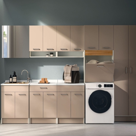 Mobile con lavatoio 45x50x86h cm Swash Colavene Corda -3