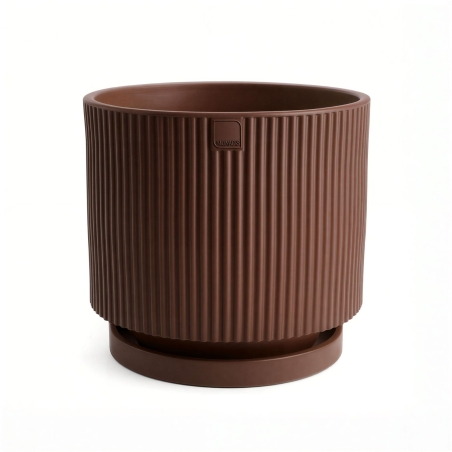 Vaso in polietilene Marrone Vertigo - Monacis -2