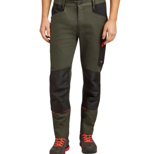 Pantalone da lavoro PANT STRETCH PERFORMANCE Verde foresta DIADORA -1
