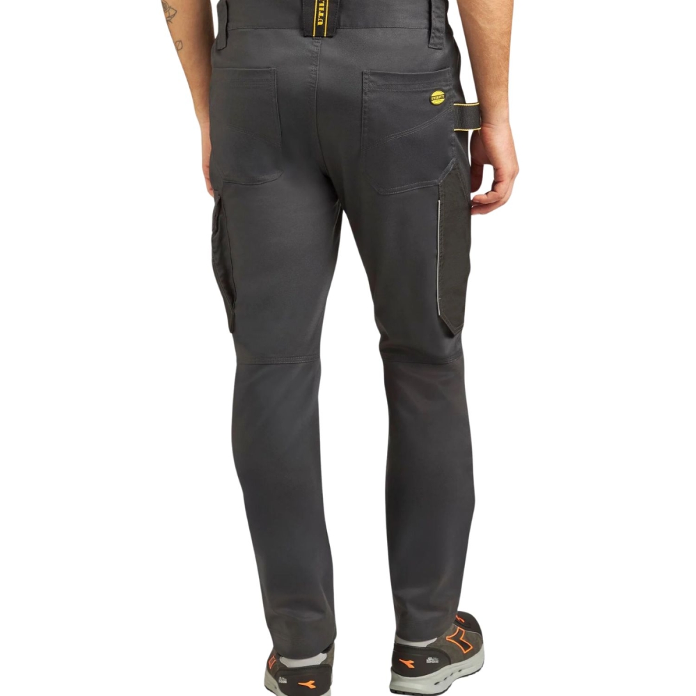 Pantalone da lavoro Diadora Utility Pant Rock Stretch Performance 2.0 nero -3