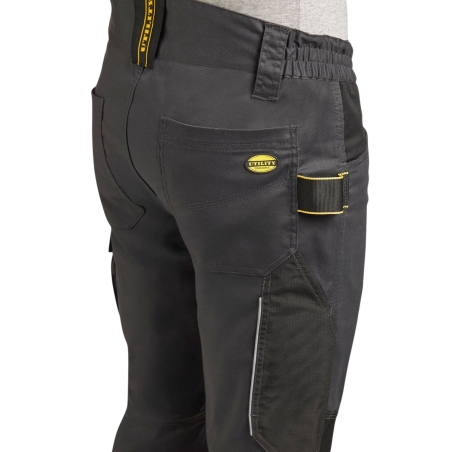 Pantalone da lavoro Diadora Utility Pant Rock Stretch Performance 2.0 nero -5