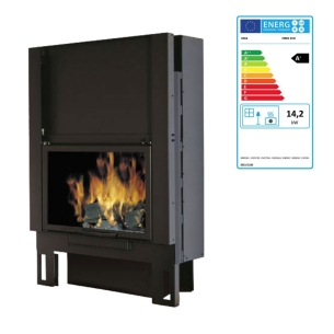 Caminetto frontale convenzione naturale 818300 EK63 FIREK 1 EVO Edilkamin -1