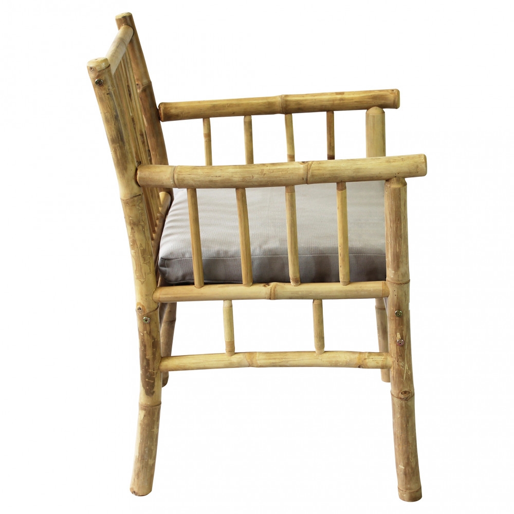 Poltrona in bamboo 57x57x82h - CarlisEDENYA