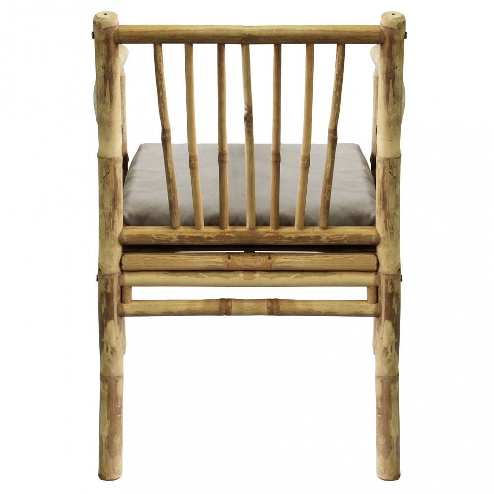 Poltrona in bamboo 57x57x82h - CarlisEDENYA